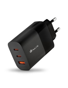 NGS BUD 65W Universal Negro Corriente alterna Carga rápida Interior