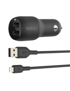 Belkin BOOSTCHARGE Smartphone Negro Encendedor de cigarrillos Auto