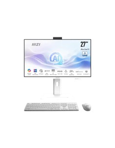 MSI AIO MODERN AM273QP AI 1UM-406EU. 27” IPS PANEL 2560 X 1440 (WQHD) 100HZ . INTEL  IRIS XE GRAPHICS. SO-DIMM DDR5 16GB (8GB*2)