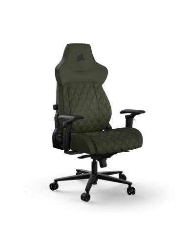 Corsair TC500 LUXE Silla para videojuegos de PC Asiento acolchado Verde