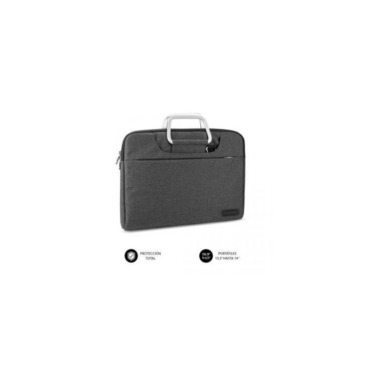 SUBBLIM Funda Ordenador Business Laptop Sleeve 15,6" Grey