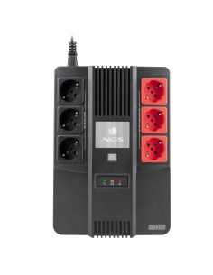 NGS Fortress Bunker sistema de alimentación ininterrumpida (UPS) En espera (Fuera de línea) o Standby (Offline) 0,6 kVA 350 W 6 