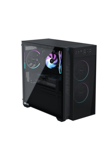 GIGABYTE AORUS PRIME 3 PC de Escritorio Gaming - AMD Ryzen 7 9700X, RTX 5070 12GB, 32GB DDR5-SDRAM, 1000GB SSD, Windows 11 Home