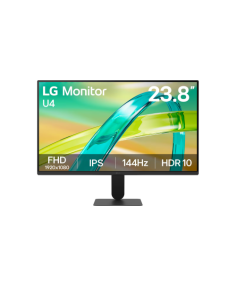 LG MONITOR, 23.8 PULGADAS, 24U411B-B, 60CM, 0.2745 × 0.2745 PIXELES, FULL HD, LED, 5 MS, NEGRO