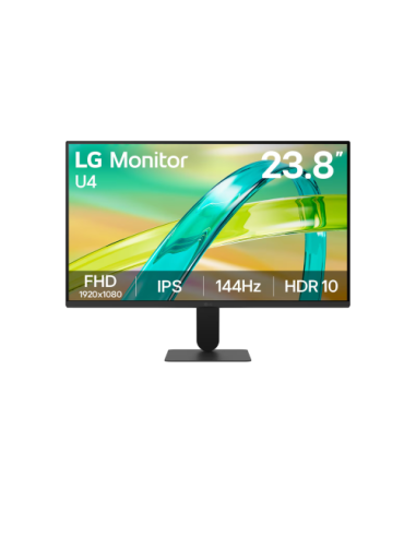 LG MONITOR, 23.8 PULGADAS, 24U411B-B, 60CM, 0.2745 × 0.2745 PIXELES, FULL HD, LED, 5 MS, NEGRO
