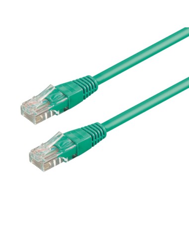 WP WPC-PAT-6U005G cable de red Verde 0,5 m Cat6 U/UTP (UTP)
