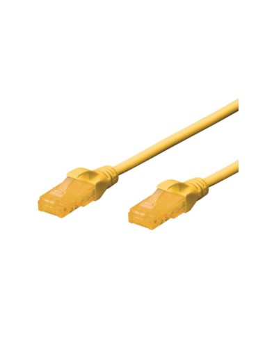 WP WPC-PAT-6U002Y cable de red Amarillo 0,2 m Cat6 U/UTP (UTP)