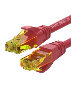WP WPC-PAT-6AU002R cable de red Rojo 0,2 m Cat6a U/UTP (UTP)