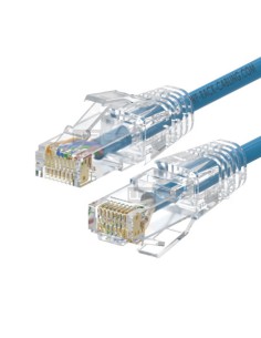 WP WPC-PAT-6AU002LB-S cable de red Azul 0,2 m Cat6a U/UTP (UTP)