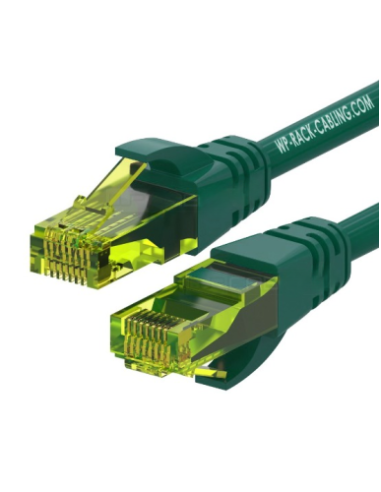 WP WPC-PAT-6AU002G cable de red Verde 0,2 m Cat6a U/UTP (UTP)