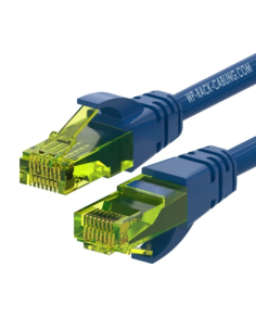 WP WPC-PAT-6AU002B cable de red Azul, Verde 0,2 m Cat6a U/UTP (UTP)