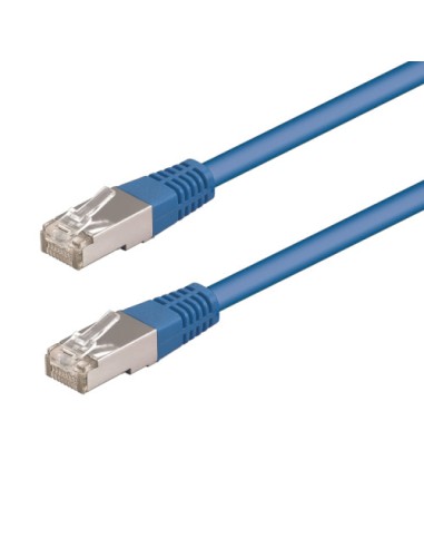 WP WPC-PAT-5F005B cable de red Azul 0,5 m Cat5e F/UTP (FTP)