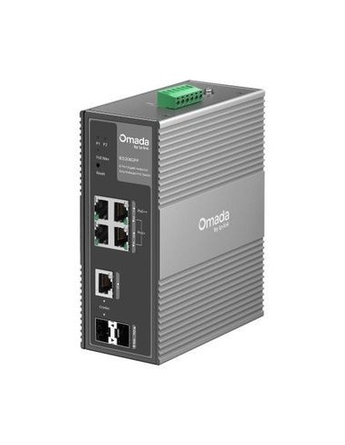 TP-LINK OMADA 6-PORT GIGABIT INDUSTRIAL EASY MANAGED SWITCH WITH 3-PORT POE+AND 1-PORT POE++