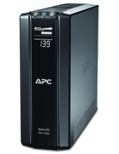 APC Back-UPS Pro sistema de alimentación ininterrumpida (UPS) Línea interactiva 1,5 kVA 865 W 10 salidas AC