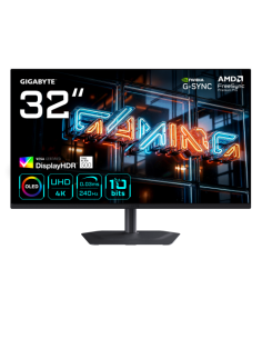 GIGABYTE MO32U24 Monitor Gaming OLED 32” 4K UHD - 3840 x 2160, 240Hz, 0.03ms, 300 cd/m², G-Sync Compatible, FreeSync Premium Pro