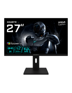 GIGABYTE G27Q3 Monitor Gaming 27” 2K QHD - 2560 x 1440, 320Hz, 1ms, 350 cd/m², FreeSync Premium, Display HDR400, HDMI 2.0, Displ