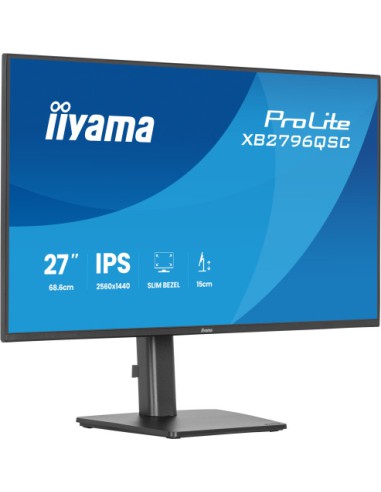 MONITOR IIYAMA PANTALLA PARA PC 68,6 CM (27") 2560 X 1440 PIXELES QUAD HD LED PANEL IPS USB-C HDMI DISPLAYPORT ALTURA AJUSTABLE