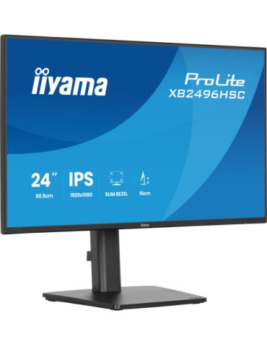 MONITOR IIYAMA PANTALLA PARA PC 60,5 CM (23,8") 1920 X 1080 PIXELES FULL HD LED PANEL IPS USB-C HDMI DISPLAYPORT ALTURA AJUSTABL