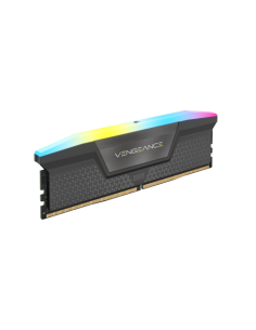 MEMORIA CORSAIR DDR5 16GB 1X16GB PC6000 VENGEANCE RGB GRIS CMH16GX5M1D6000Z38