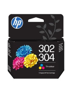 HP Cartucho de Tinta Original 302/304 tricolor