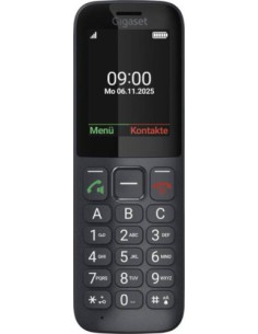 Gigaset Comfort 600 SIM 6,1 cm (2.4") 118 g Negro, Gris