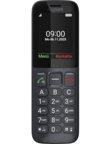 Gigaset Comfort 600 SIM 6,1 cm (2.4") 118 g Negro, Gris