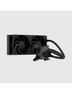 Fractal Design Radius 240 Black Procesador Sistema de refrigeración líquida todo en uno 12 cm Negro 1 pieza(s)