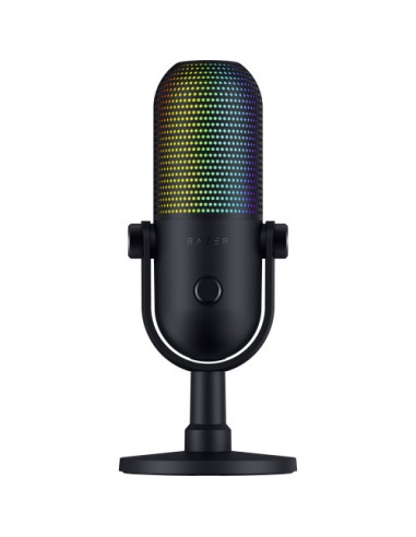 MICROFONO RAZER SEIREN V3 CHROMA 32 BIT DSP NEGRO (RZ19-05990100-R3M1)