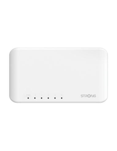 Strong SW5000P switch Gigabit Ethernet (10/100/1000) Blanco