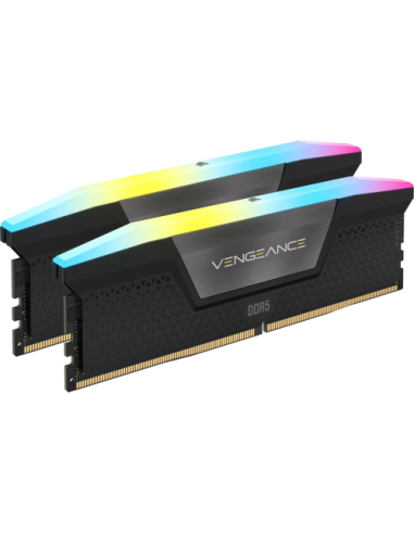 MEMORIA CORSAIR DDR5 32GB 2X16GB PC6000 VENGEANCE RGB CMH32GX5M2D6000Z38