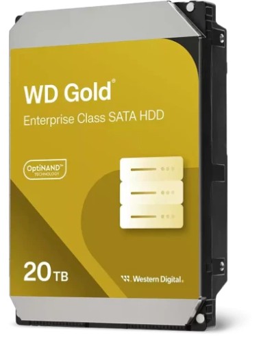 HD WD INTERNO DESKTOP ENTERPRISE 20TB 3.5 SATA WD GOLD - WD203KRYZ