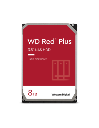 WD HD INTERNO WD RED PLUS 8TB 3.5 SATA - WD80EFPX