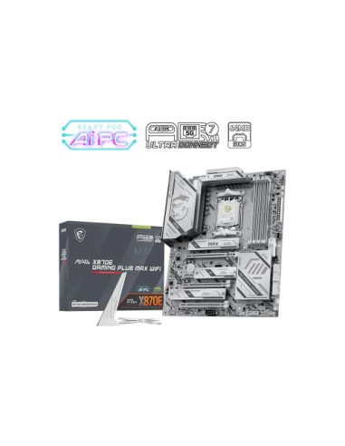 PLACA MSI MAG X870E GAMING PLUS MAX WIFI,AMD,AM5,X870E,4DDR5,256GB,1HDMI+1USB4DP,4SATA3+3M.2,5GBLAN+WIFI7+BT5.4,8USB3.2,ATX
