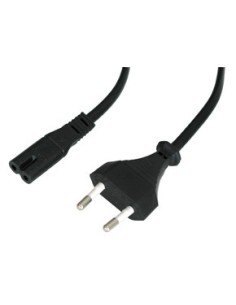 Lindy 30423 cable de transmisión Negro 5 m CEE7/16 C7 acoplador