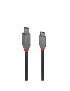 Lindy 36665 cable USB USB 3.2 Gen 1 (3.1 Gen 1) 0,5 m USB C USB B Negro
