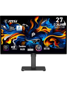 MSI Pro MAX 271UPX12G pantalla para PC 67,3 cm (26.5") 3840 x 2160 Pixeles UltraWide Full HD QD-OLED Negro