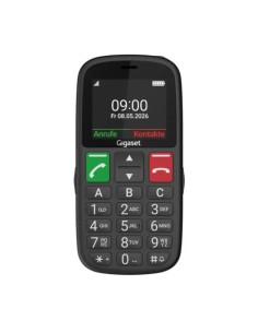 Gigaset GL30 5,59 cm (2.2") 106 g Negro Teléfono para personas mayores