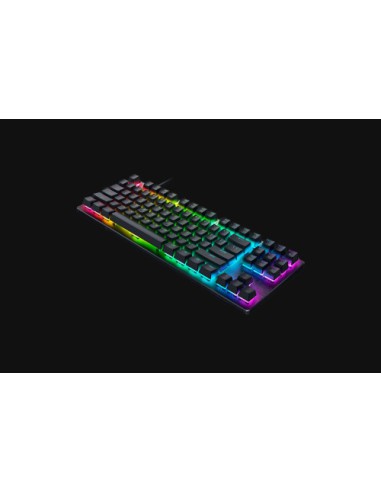 Razer Huntsman V3 HE Magnetic Tenkeyless 8KHz teclado Juego USB QWERTY Inglés Negro