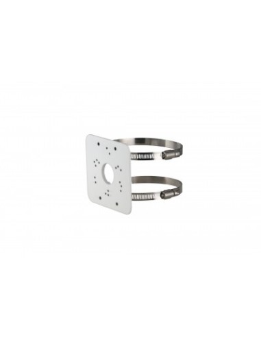 DH-PFA152-E-V2: DAHUA SOPORTE DE MONTAJE EN POSTE PARA CAMARA, ALEACION DE ALUMINIO CON ABRAZADERA SUS304, 125.6X114X20MM, CARGA