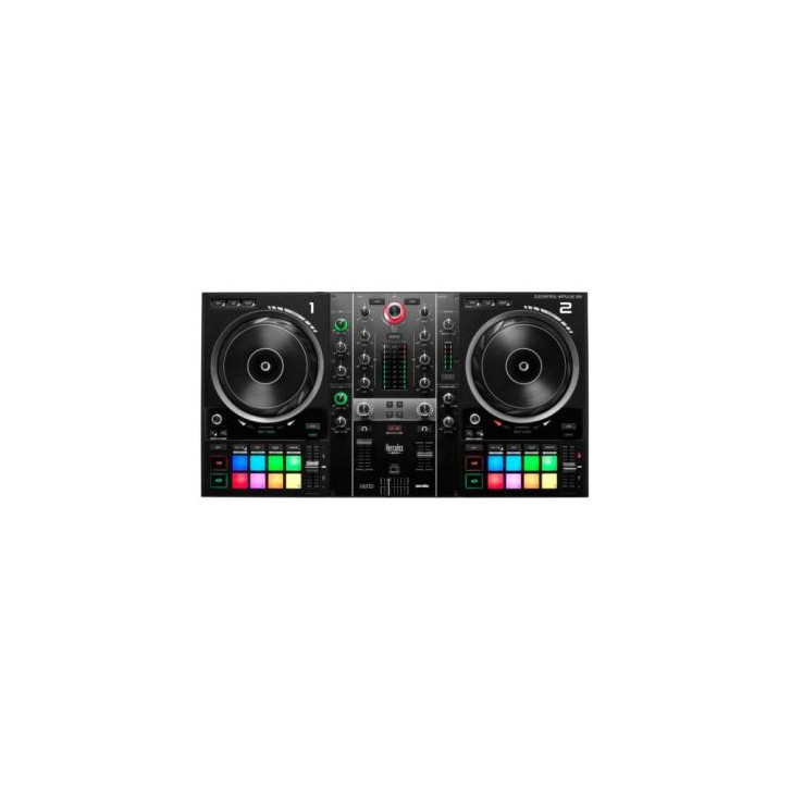 Hercules Inpulse 500 DVS (Sistema de vinilo digital) para scratch digital Negro
