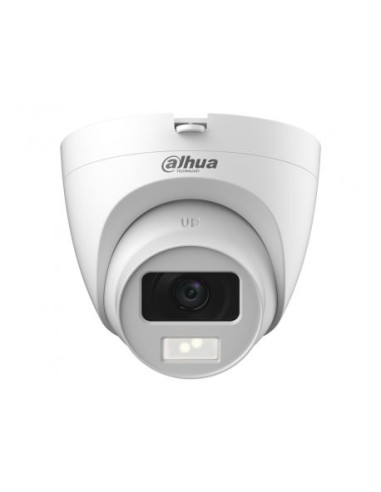 DH-HAC-HDW1200CLQP-IL-A-0280B-S6: DAHUA CAMARA ANALOGICA HDCVI TURRET 2MP, LENTE FIJA 2.8MM, SMART DUAL LIGHT 20M, 4 EN 1, DWDR,