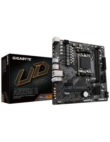 GIGABYTE A620M H placa base AMD A620 Zócalo AM5 micro ATX