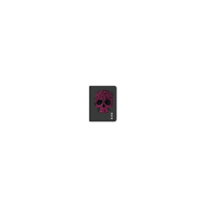 Ziron ZR195 funda para tablet 17,8 cm (7") Folio Negro, Rosa