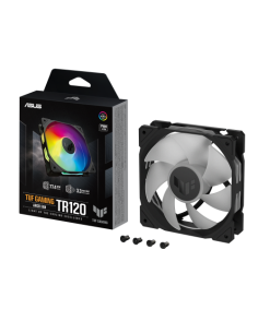 ASUS TUF Gaming TR120 ARGB Fan - Single Pack Carcasa del ordenador Ventilador 12 cm Negro