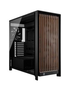 Corsair FRAME 5000D WOOD RS Midi Tower Negro, Nuez