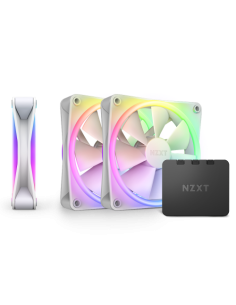NZXT F120 RGB DUO Triple Pack Carcasa del ordenador Ventilador 12 cm Blanco 3 pieza(s)
