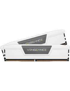 MEMORIA CORSAIR DDR5 32GB 2X16GB PC6000 VENGEANCE BLANCA CMK32GX5M2E6000Z36W