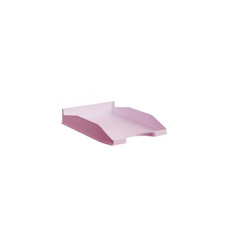 BANDEJA APILABLE ECOGREEN 100% RECICLADO Y RECICLABLE ROSA PASTEL 345X255X60 MM ARCHIVO 2000 742 RS PS
