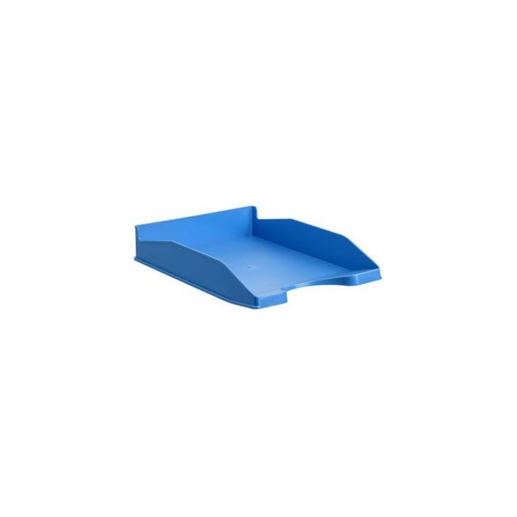 BANDEJA APILABLE ECOGREEN 100% RECICLADO Y RECICLABLE AZUL 345X255X60 MM ARCHIVO 2000 742 AZ