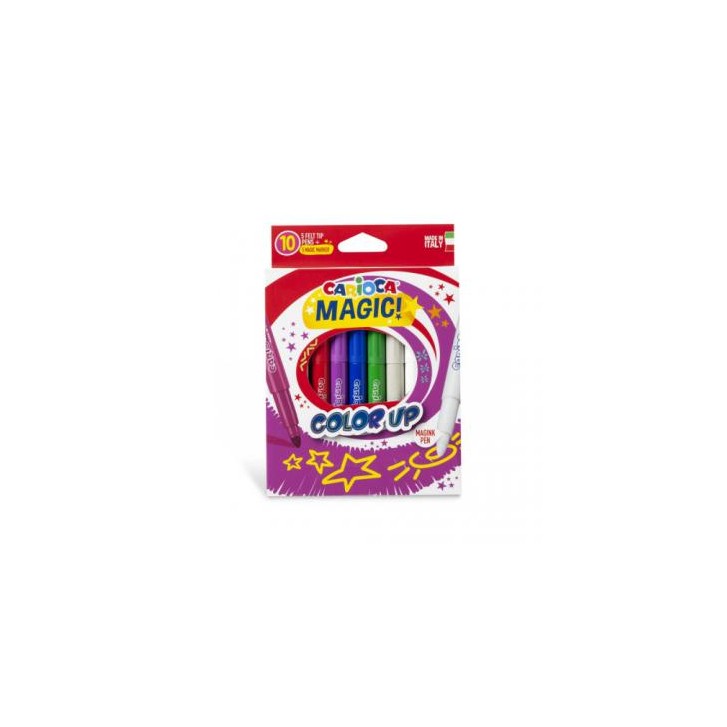 CAJA 10 ROTULADORES MÁGICOS COLOR UP CARIOCA 43181
